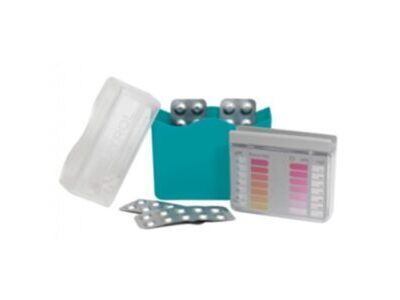Pool-Tester pH/Chlor mit Tabletten